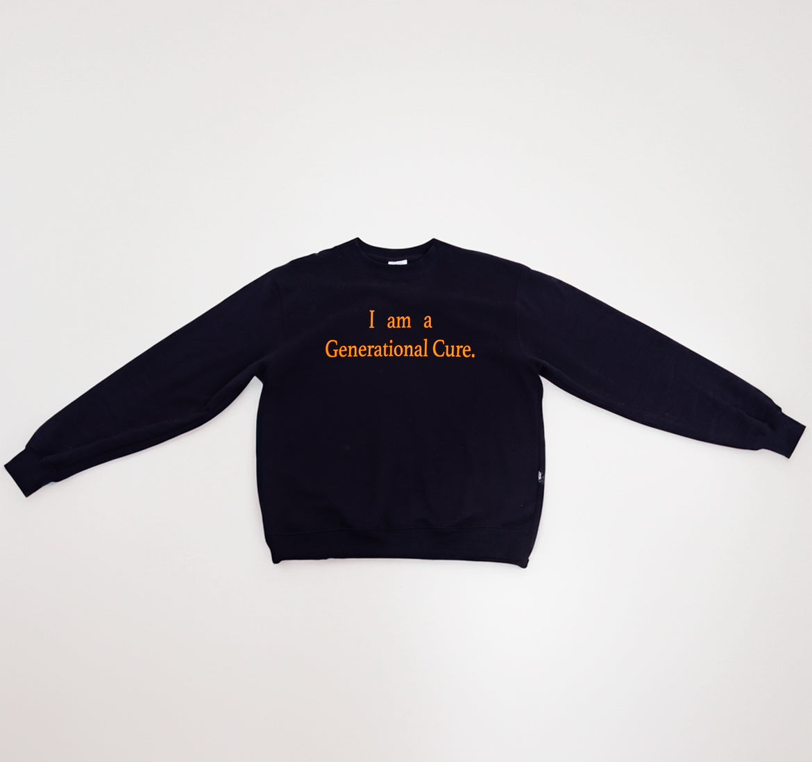 Black Generational Cure Crewneck
